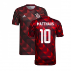 2022-2023 Bayern Munich Pre-Match Shirt (Red) (MATTHAUS 10)