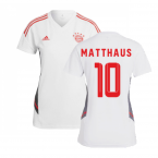 2022-2023 Bayern Munich Training Shirt (White) - Ladies (MATTHAUS 10)