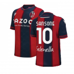 2022-2023 Bologna Home Shirt (SANSONE 10)