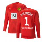 2022-2023 Borussia Dortmund Goalkeeper Shirt (Red) (WEIDENFELLER 1)
