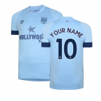 2022-2023 Brentford Away Shirt (Your Name)