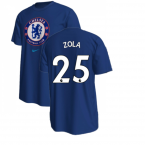 2022-2023 Chelsea Crest Tee (Blue) (ZOLA 25)