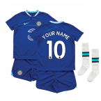 2022-2023 Chelsea Little Boys Home Mini Kit (Your Name)