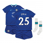 2022-2023 Chelsea Little Boys Home Mini Kit (ZOLA 25)