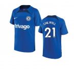 2022-2023 Chelsea Training Shirt (Blue) - Kids (CHILWELL 21)