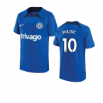 2022-2023 Chelsea Training Shirt (Blue) - Kids (PULISIC 10)