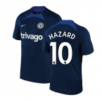 2022-2023 Chelsea Training Shirt (Navy) (HAZARD 10)