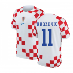 2022-2023 Croatia Home Shirt (BROZOVIC 11)