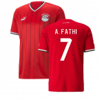 2022-2023 Egypt Home Shirt (A. FATHI 7)