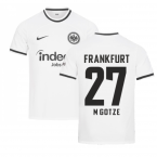 2022-2023 Eintracht Frankfurt Home Shirt (M GOTZE 27)