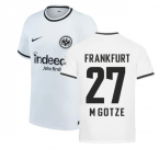2022-2023 Eintracht Frankfurt Replica Home Shirt (M GOTZE 27)