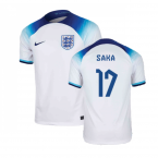 2022-2023 England Home Shirt (Saka 17)
