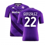 2022-2023 Fiorentina Home Shirt (GONZALEZ 22)