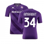2022-2023 Fiorentina Home Shirt (Kids) (AMRABAT 34)