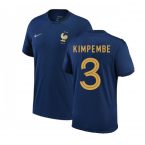 2022-2023 France Home Shirt (KIMPEMBE 3)