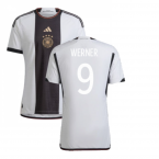 2022-2023 Germany Authentic Home Shirt (WERNER 9)