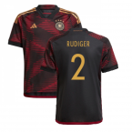 2022-2023 Germany Away Shirt (Kids) (RUDIGER 2)