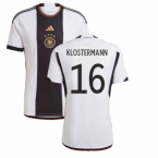 2022-2023 Germany Home Shirt (Kids) (KLOSTERMANN 16)