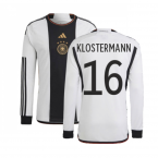 2022-2023 Germany Long Sleeve Home Shirt (KLOSTERMANN 16)