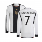2022-2023 Germany Long Sleeve Home Shirt (SCHWEINSTEIGER 7)