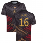 2022-2023 Germany Pre-Match Shirt (Black) - Kids (LAHM 16)