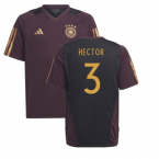 2022-2023 Germany Training Jersey (Shadow Maroon) - Kids (HECTOR 3)