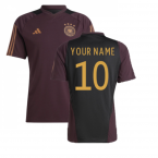 2022-2023 Germany Training Jersey (Shadow Maroon) (Your Name)