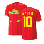 2022-2023 Ghana Away Shirt (A AYEW 10)