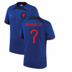 2022-2023 Holland Away Shirt (BERGWIJN 7)