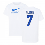 2022-2023 Inter Milan Swoosh Tee (White) - Kids (ALEXIS 7)