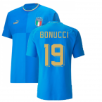 2022-2023 Italy Authentic Home Shirt (BONUCCI 19)