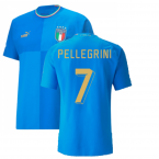 2022-2023 Italy Authentic Home Shirt (PELLEGRINI 7)