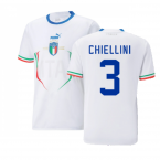 2022-2023 Italy Away Shirt (CHIELLINI 3)