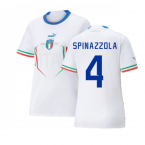2022-2023 Italy Away Shirt (Ladies) (SPINAZZOLA 4)