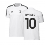 2022-2023 Juventus DNA 3S Tee (White) (DYBALA 10)
