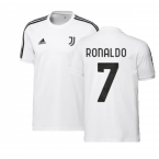 2022-2023 Juventus DNA 3S Tee (White) (RONALDO 7)