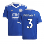 2022-2023 Leicester City Home Shirt (Kids) (FOFANA 3)