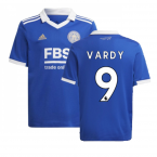 2022-2023 Leicester City Home Shirt (Kids) (VARDY 9)