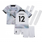 2022-2023 Liverpool Away Mini Kit (GOMEZ 12)