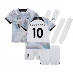 2022-2023 Liverpool Away Mini Kit (Your Name)