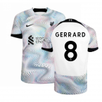 2022-2023 Liverpool Away Shirt (Kids) (GERRARD 8)