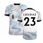 2022-2023 Liverpool Away Shirt (Kids) (LUIS DIAZ 23)