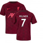 2022-2023 Liverpool Pre-Match Training Shirt (Red) - Kids (MILNER 7)