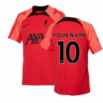 2022-2023 Liverpool Strike Training Jersey (Red) (Your Name)