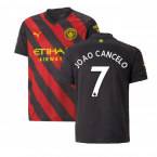 2022-2023 Man City Away Shirt (Kids) (JOAO CANCELO 7)
