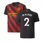 2022-2023 Man City Away Shirt (Kids) (WALKER 2)