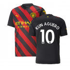 2022-2023 Man City Away Shirt (KUN AGUERO 10)