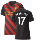 2022-2023 Man City Away Shirt (Ladies) (DE BRUYNE 17)