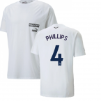 2022-2023 Man City Casuals Tee (White) (PHILLIPS 4)