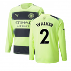 2022-2023 Man City Long Sleeve Third Shirt (WALKER 2)
